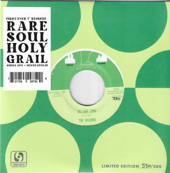 The Valdons – All Day Long / Love Me, Leave Me 7" (2026 Reissue, Twin City Movement)