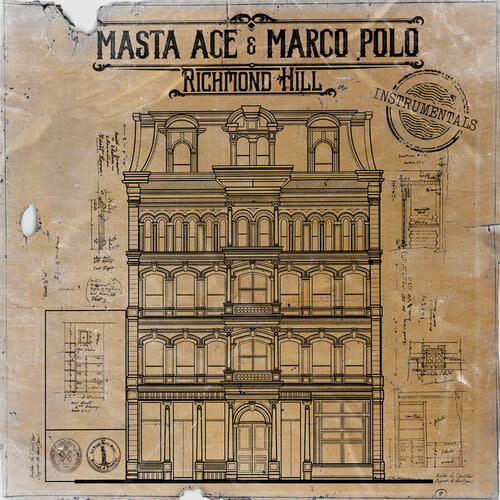 Masta Ace & Marco Polo - Richmond Hill (Instrumentals) 2LP (2026, Fat Beats)