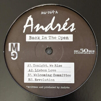 Andrés - Back In The Open 12" (2021, Moods & Grooves)