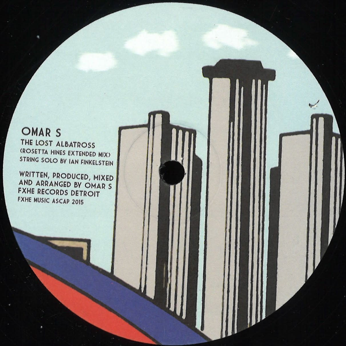 Omar-S - The Lost Albatross 12" (2015, FXHE Records)