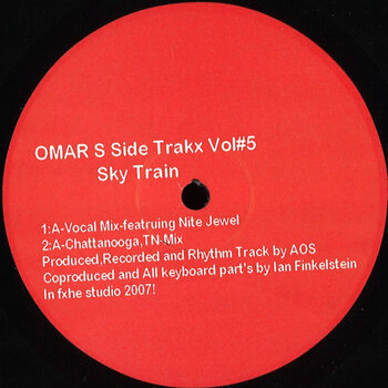 Omar-S - Side Trakx Vol#5 12" (2016, FXHE Records)