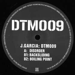 J. Garcia - DTM009 12" (2026, Detroit Techno Militia)