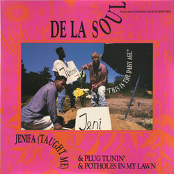 (VINTAGE) De La Soul - Jenifa (Taught Me) & Plug Tunin' & Potholes In My Lawn [VG](1989,Canada)