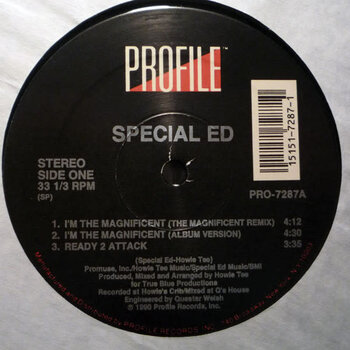 (VINTAGE) Special Ed - I'm The Magnificent 12" [VG](1990,US)