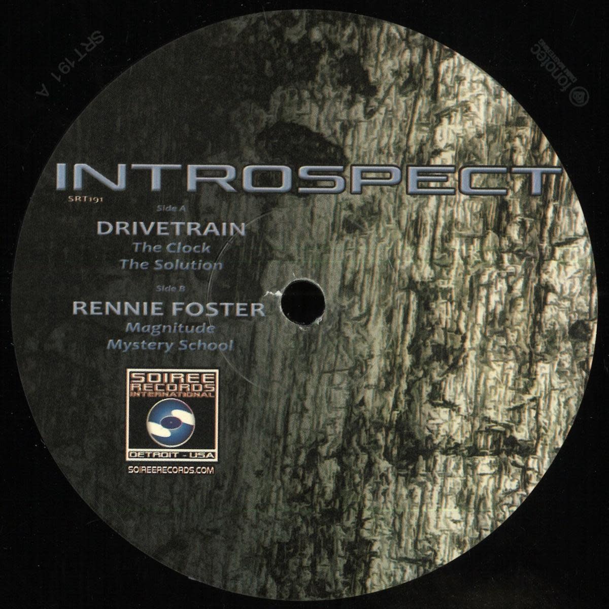 Drivetrain / Rennie Foster - Introspect 12" (2026, Soiree Records International)