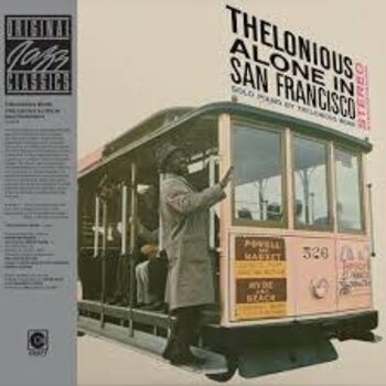 Thelonious Monk – Thelonious Alone In San Francisco LP (2026 Reissue, Riverside Records - Original Jazz Classics Series)