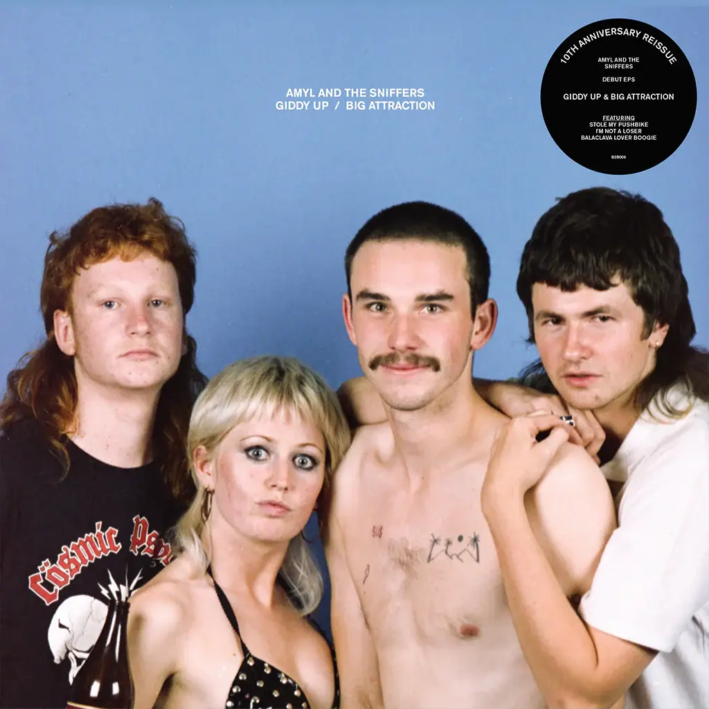 Amyl and The Sniffers – Giddy Up / Big Attraction LP (2026 Reissue, Compilation, B2B Records)