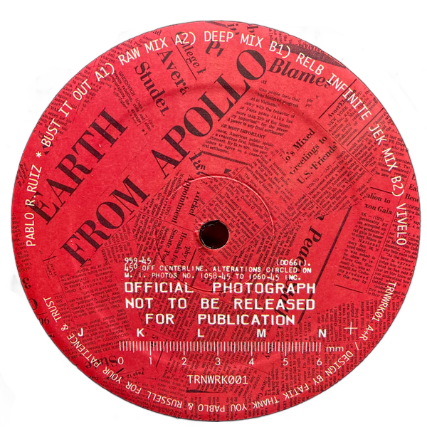 Pablo R. Ruiz - Bust It Out 12" (2024, TRNWRK)