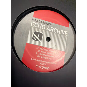 Max Gardner - Echo Archive 12" (2026, Sonic Groove)