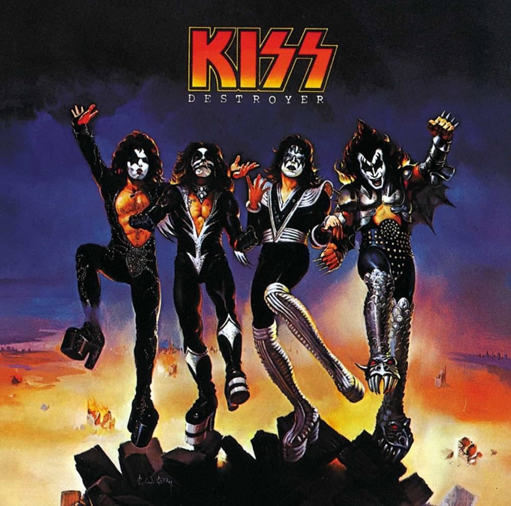 (VINTAGE) Kiss - Destroyer LP [VG](1976,Canada)