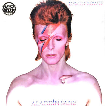 (VINTAGE) David Bowie – Aladdin Sane LP [VG+](1980 Reissue,Canada), Best Buy Series