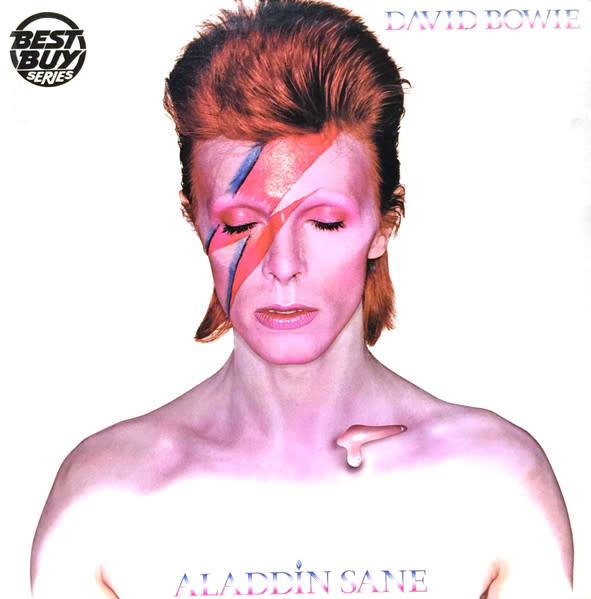 (VINTAGE) David Bowie – Aladdin Sane LP [VG+](1980 Reissue,Canada), Best Buy Series