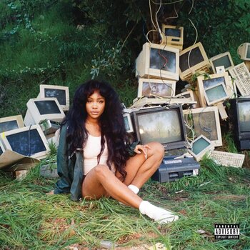 SZA - Ctrl 2LP (2017, Green Translucent Vinyl, RCA)