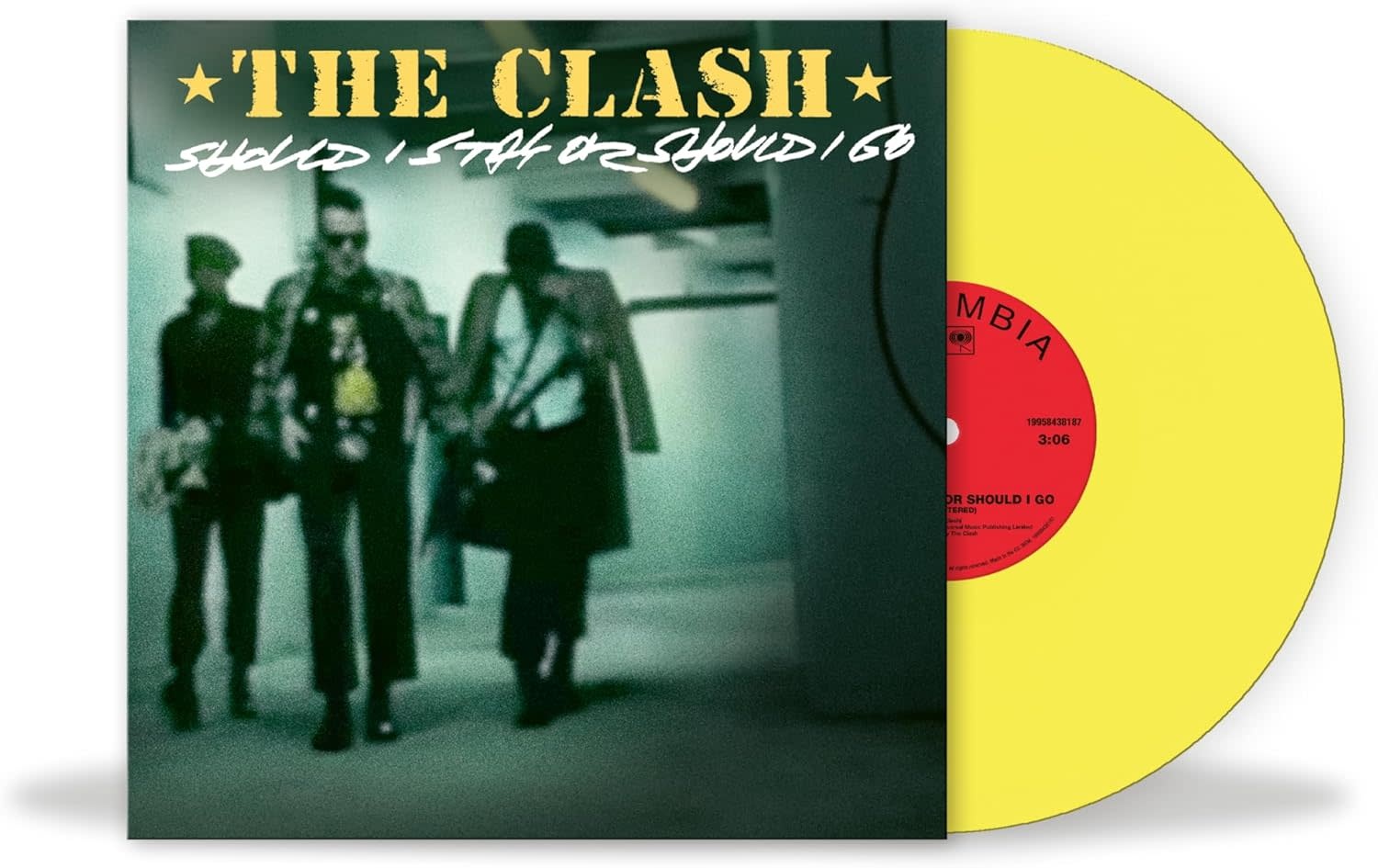 The Clash – Should I Stay Or Should I Go / Straight To Hell 7" (2026 Reissue, Yellow Vinyl, Sony Music)