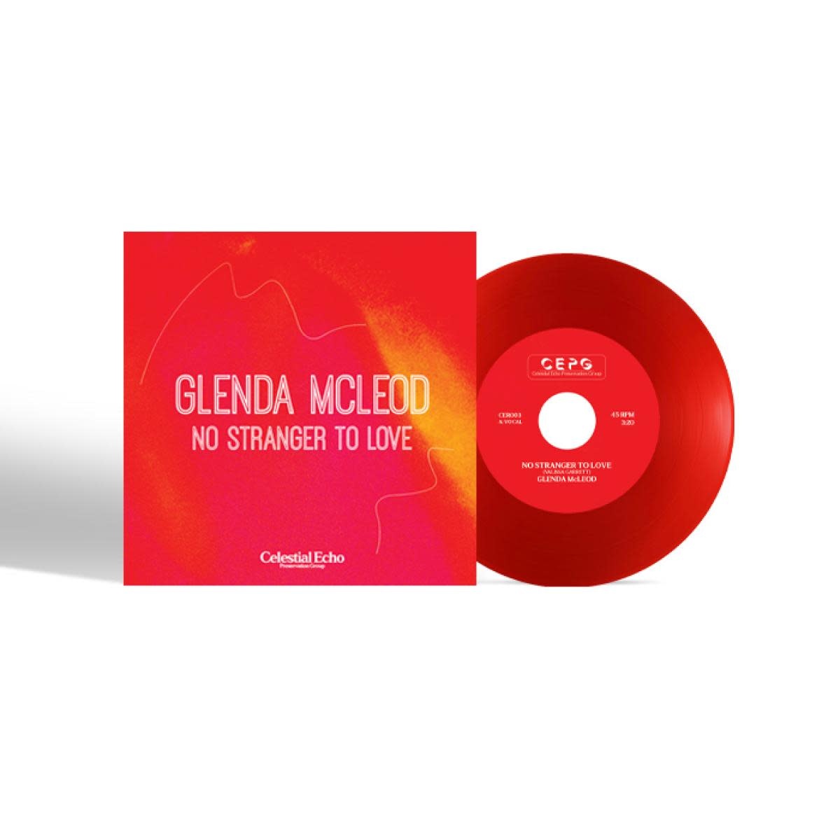 Glenda McLeod – No Stranger To Love 7" (2026 Reissue, Celestial Echo)