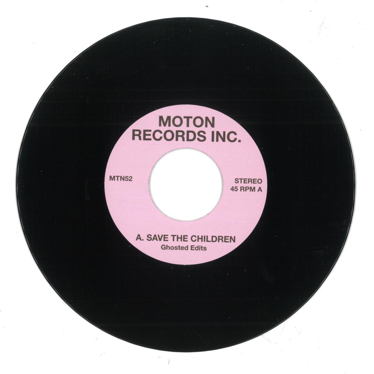 Ghosted – Ghosted Edits 7" (2026, Moton Records Inc.)