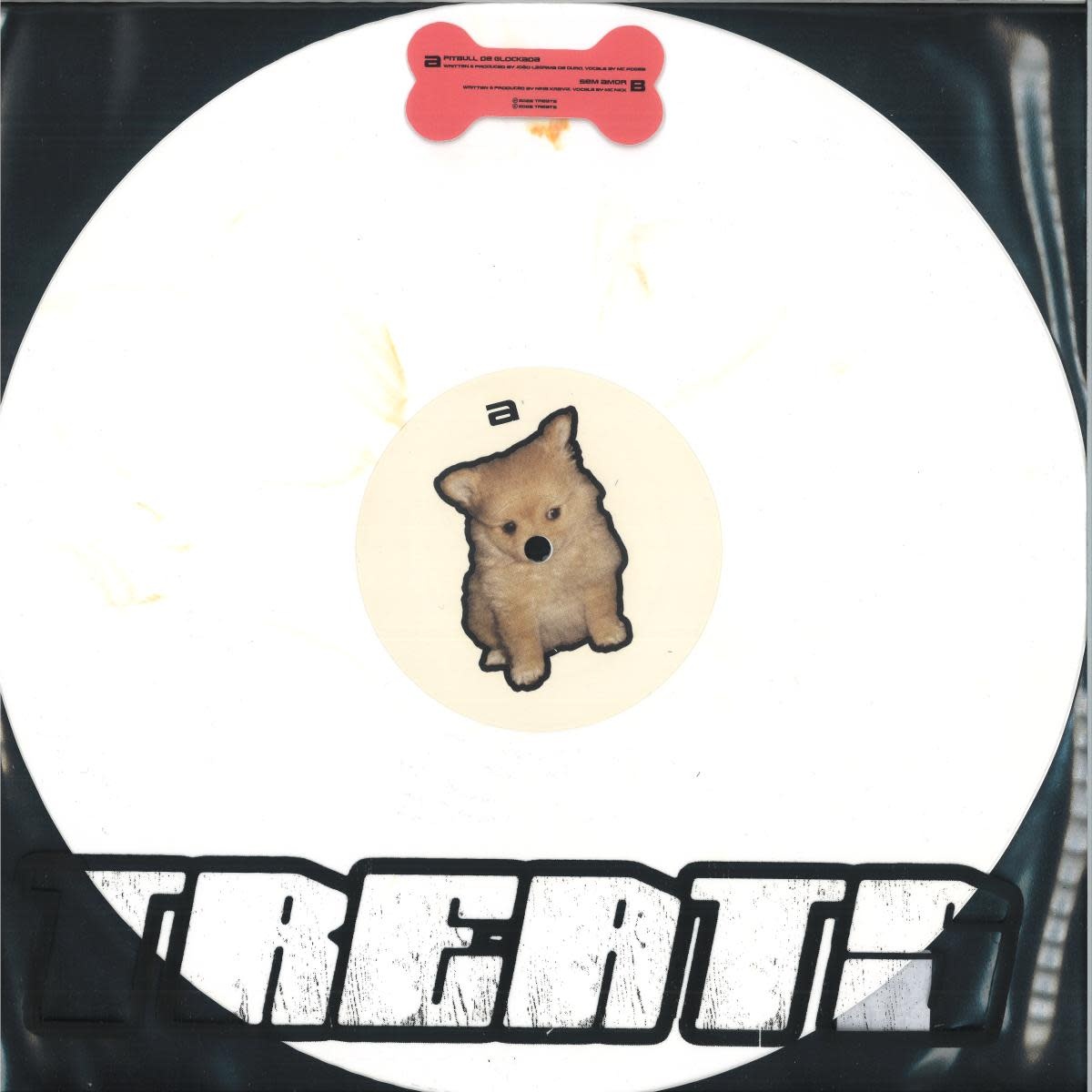João Lágrima de Ouro feat. MC Pogba / Nina Kraviz feat. MC Nick - treats 001 12" (2026, White Vinyl, treats)