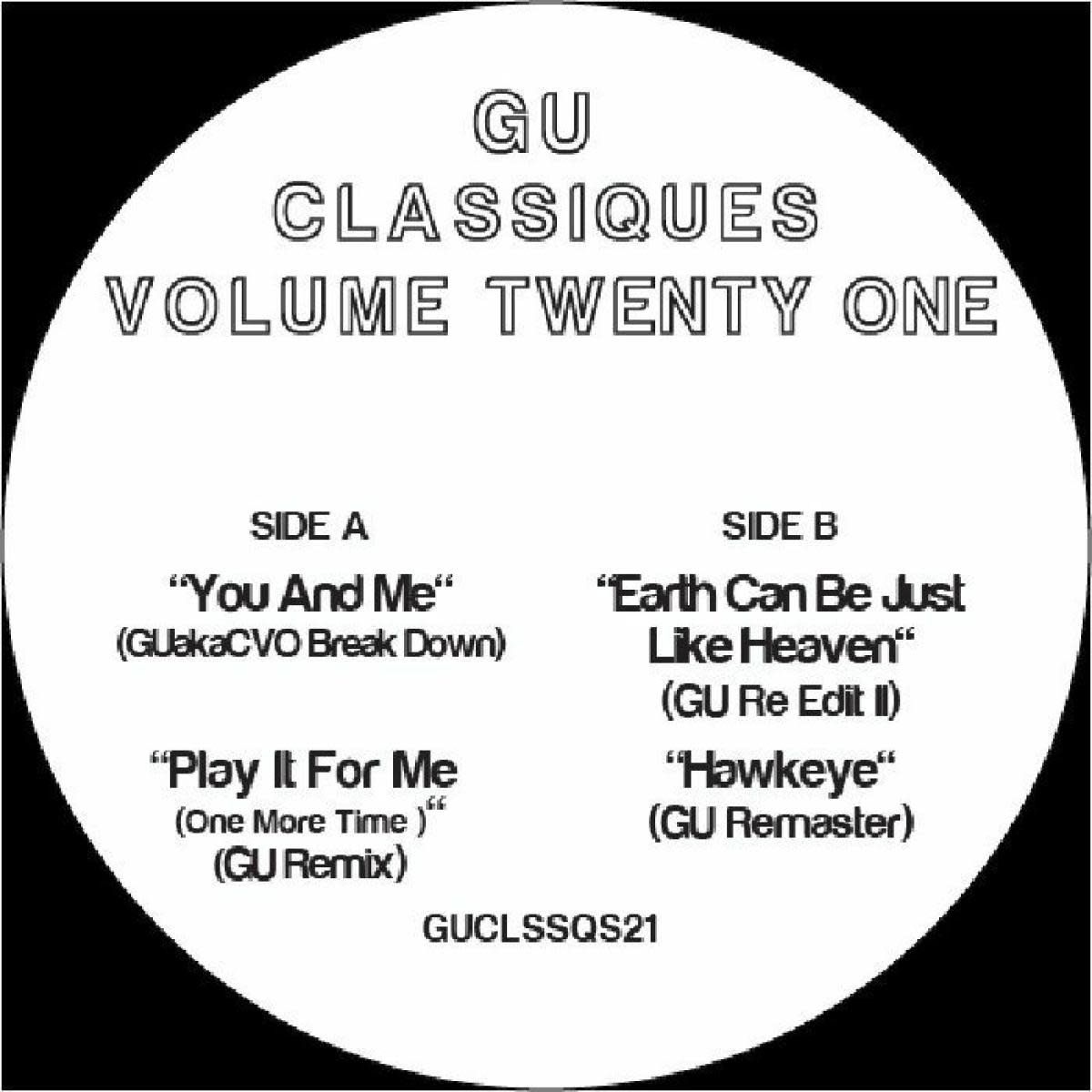Glenn Underground - Classiques Vol 21 12" (2026, GU Classiques)