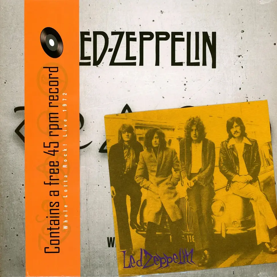 Led Zeppelin - Whole Lotta Rock Live LP+7" (2026, NOL)