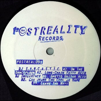 DJ Sarcastic , DJ InYourFace - POSTREAL001 12" (2026, Postreality Records)