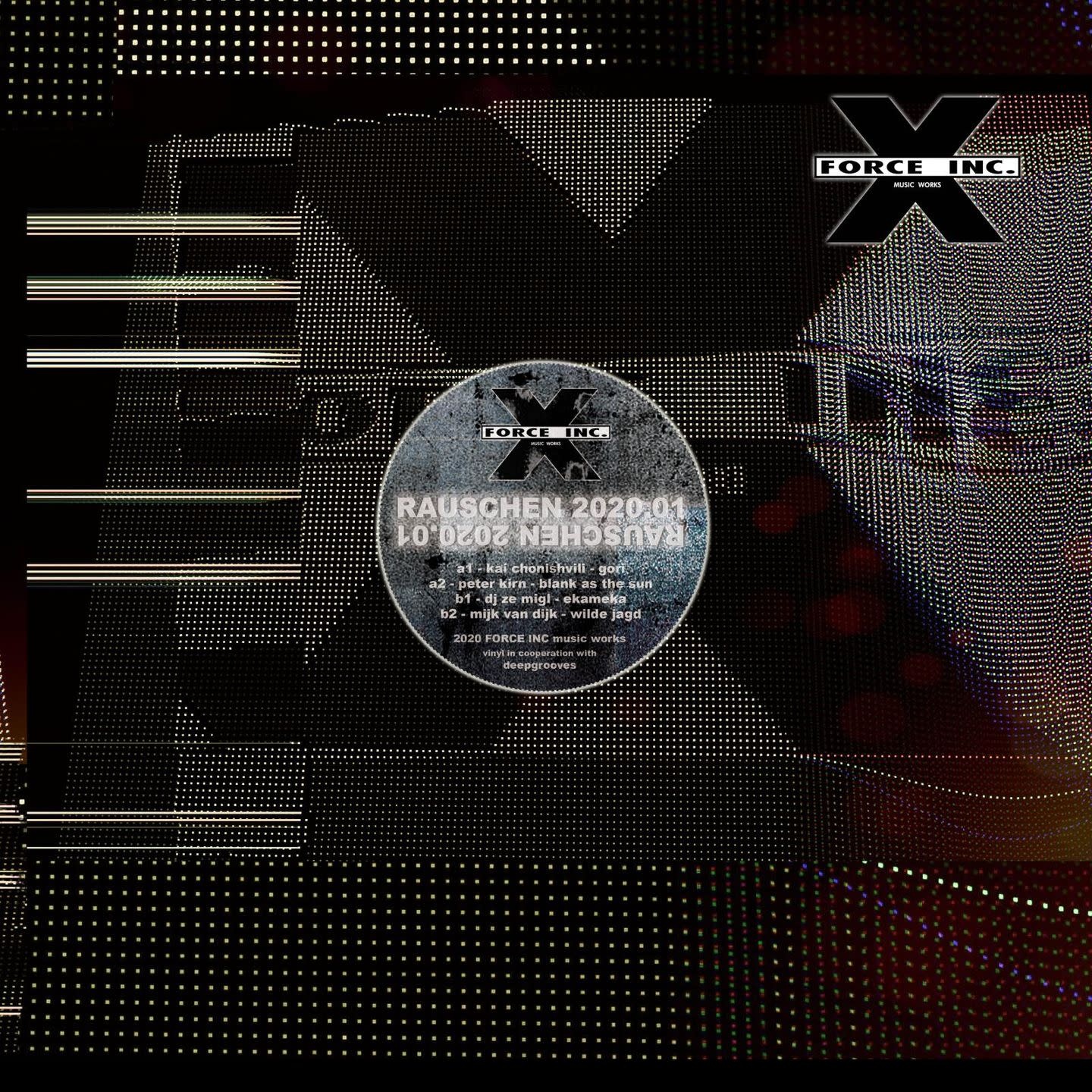 Various - Rauschen 2020.01 12" (2020, Force Inc. Music Works)