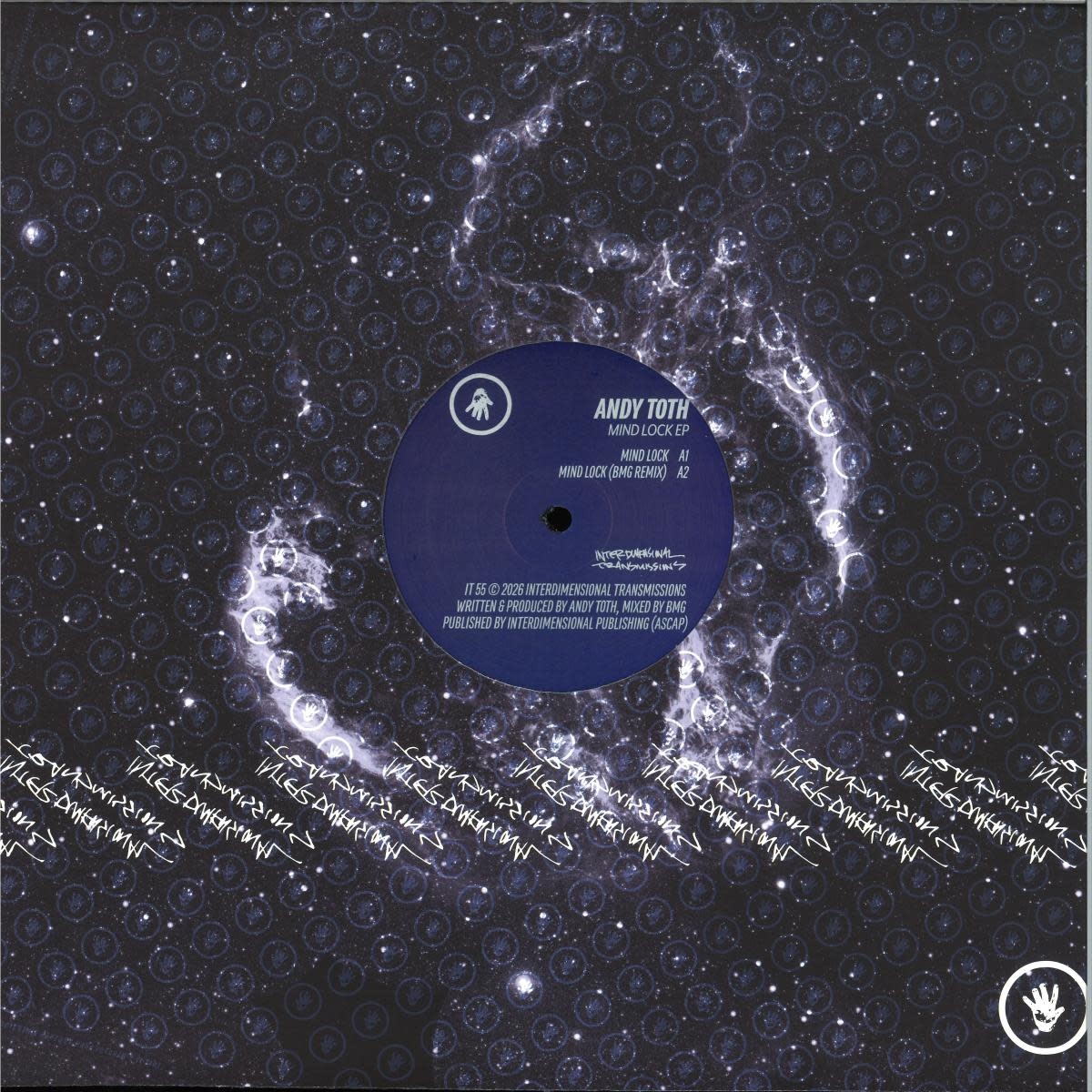 Andy Toth – Mind Lock EP 12" (2026, Interdimensional Transmissions)