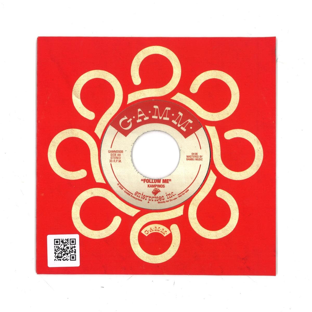 Ukokos & Kampinos – Follow Me 7" (2026, G.A.M.M.)