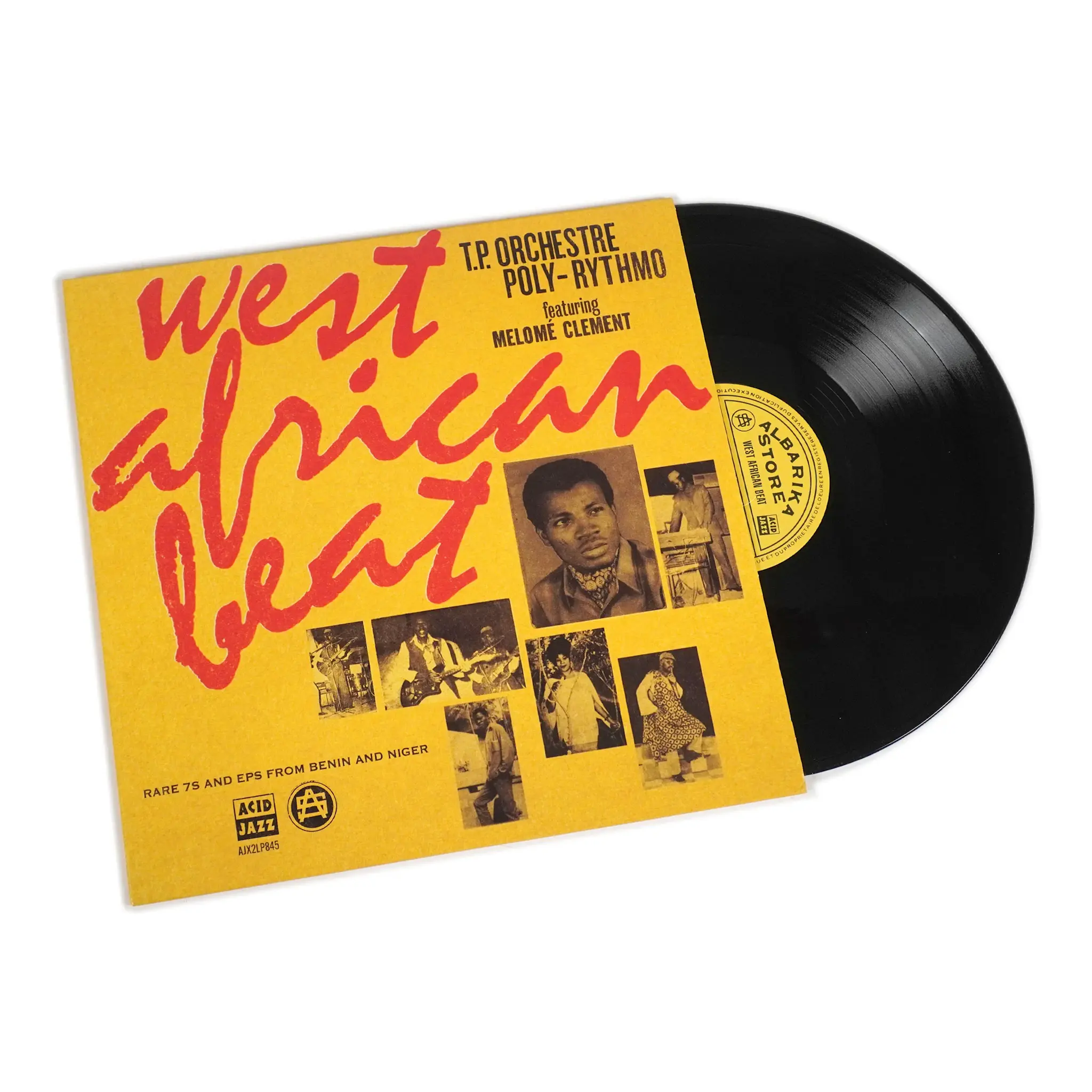 T.P. Orchestre Poly-Rythmo featuring Clément Mêlomê – West African Beat 2LP (2026, Compilation, Acid Jazz)