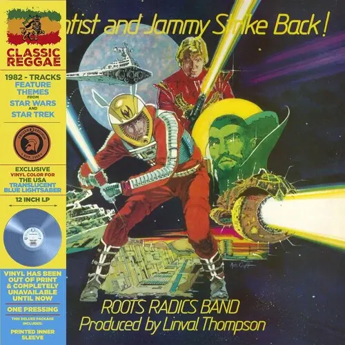 Roots Radics Band – Scientist And Jammy Strike Back! LP (2026 Reissue, Blue Vinyl, Culture Factory)