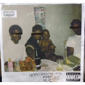 (VINTAGE) Kendrick Lamar - Good Kid, M.A.A.D City 2LP [VG+](2022 Reissue,US), Clear, Milky Translucent, 10th Anniversary Edition