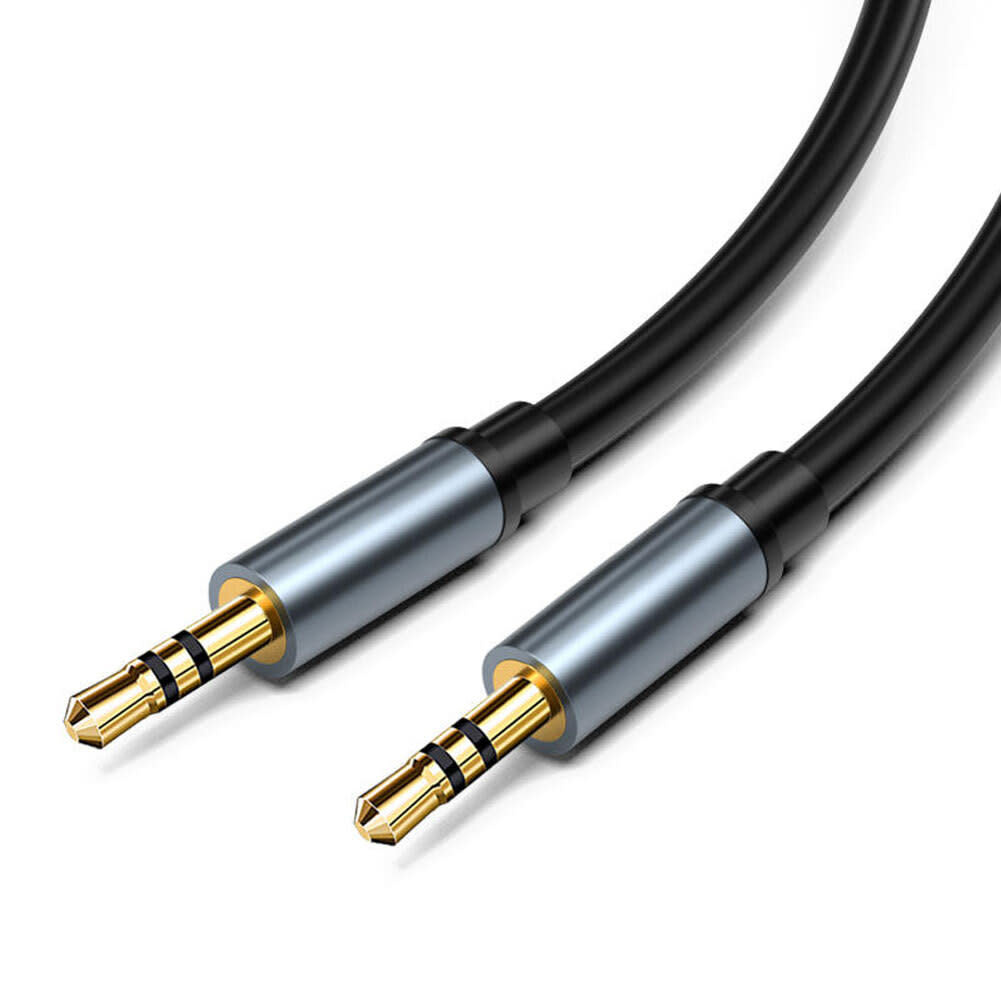 ETC 3.5mm Stereo Male to Male AUX to AUX Headphone Audio Cable(25ft.), Gold Plated Premium