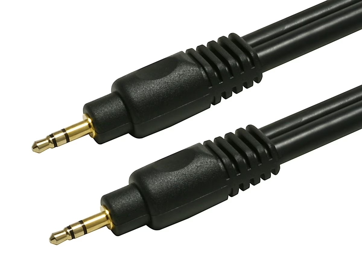 ETC 3.5mm Stereo Male to Male AUX to AUX Headphone Audio Cable (3ft.), Heavy Duty Premium