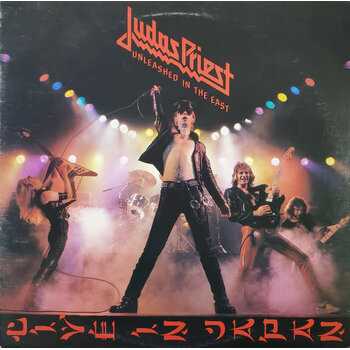 (VINTAGE) Judas Priest - Unleashed In The East (Live In Japan) LP [VG](1979,Canada)