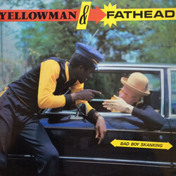 (VINTAGE) Yellowman & Fathead - Bad Boy Skanking LP [Cover:VG,Disc:VG+](1982,Canada),Dancehall