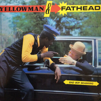 (VINTAGE) Yellowman & Fathead - Bad Boy Skanking LP [Cover:VG,Disc:VG+](1982,Canada),Dancehall