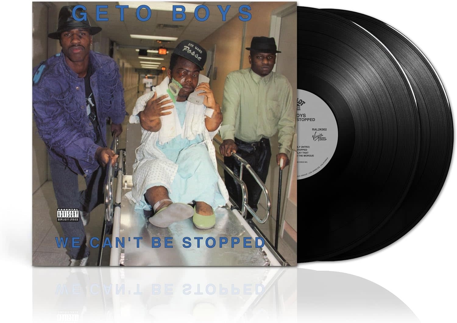 Geto Boys – We Can't Be Stopped 2LP (2026 Reissue, Blue Metallic Vinyl, Rap-A-Lot Records)