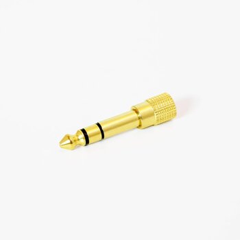 ETC AUX to Quarter 3.5mm to 1/4inch Audio Headphone Adaptor