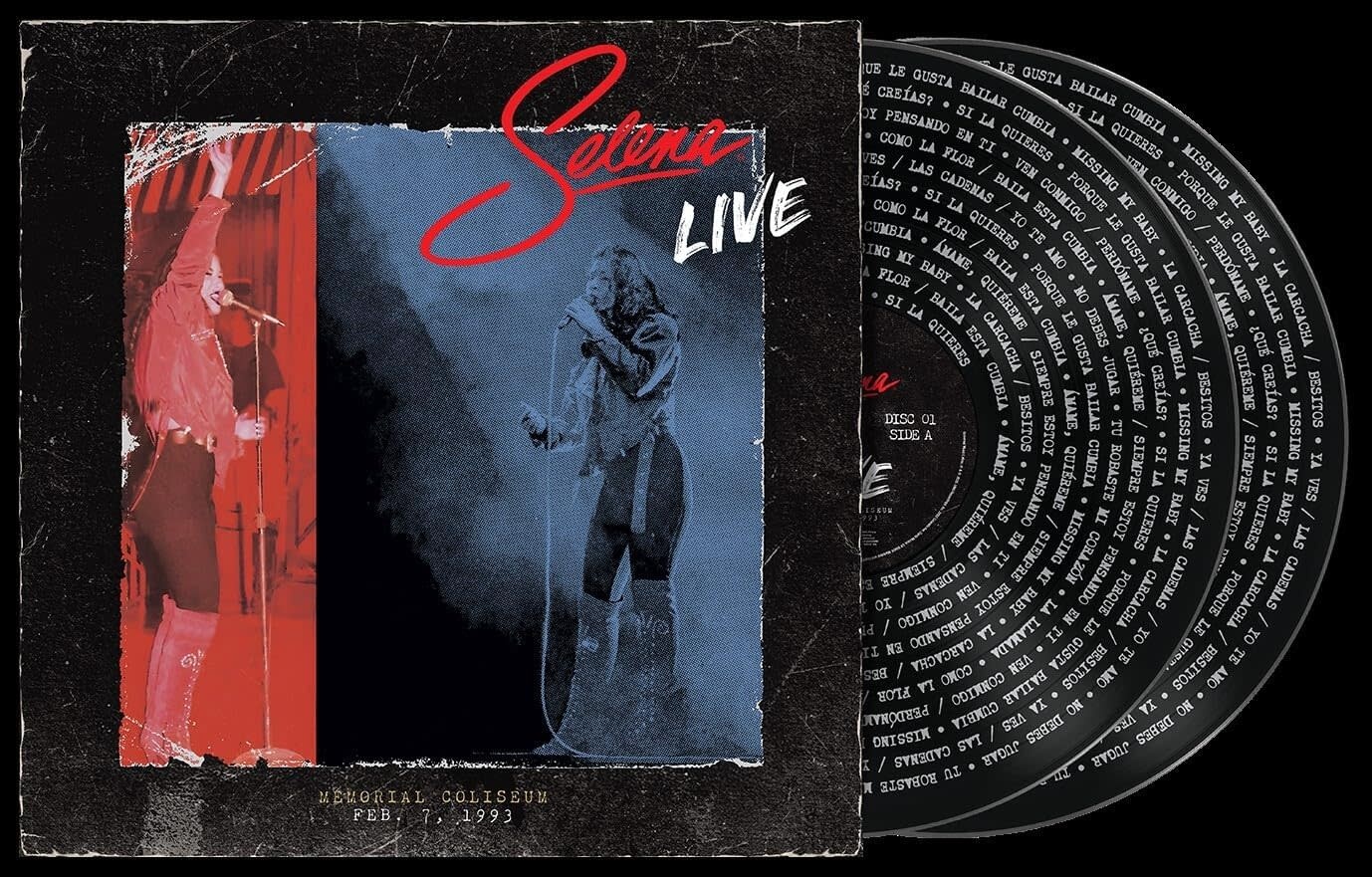 Selena – Live 2LP (2026 Reissue, Picture Disc, Universal Music Latino)