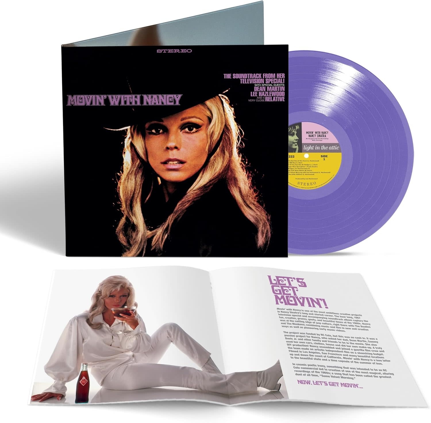 Nancy Sinatra – Movin’ With Nancy LP (2026 Reissue, Purple Vinyl, Light In The Attic)