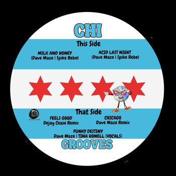 Dave Maze – Chi Grooves EP 12" (2026, D&E Recordings)