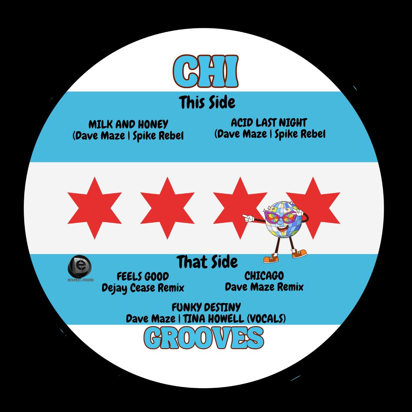 Dave Maze – Chi Grooves EP 12" (2026, D&E Recordings)