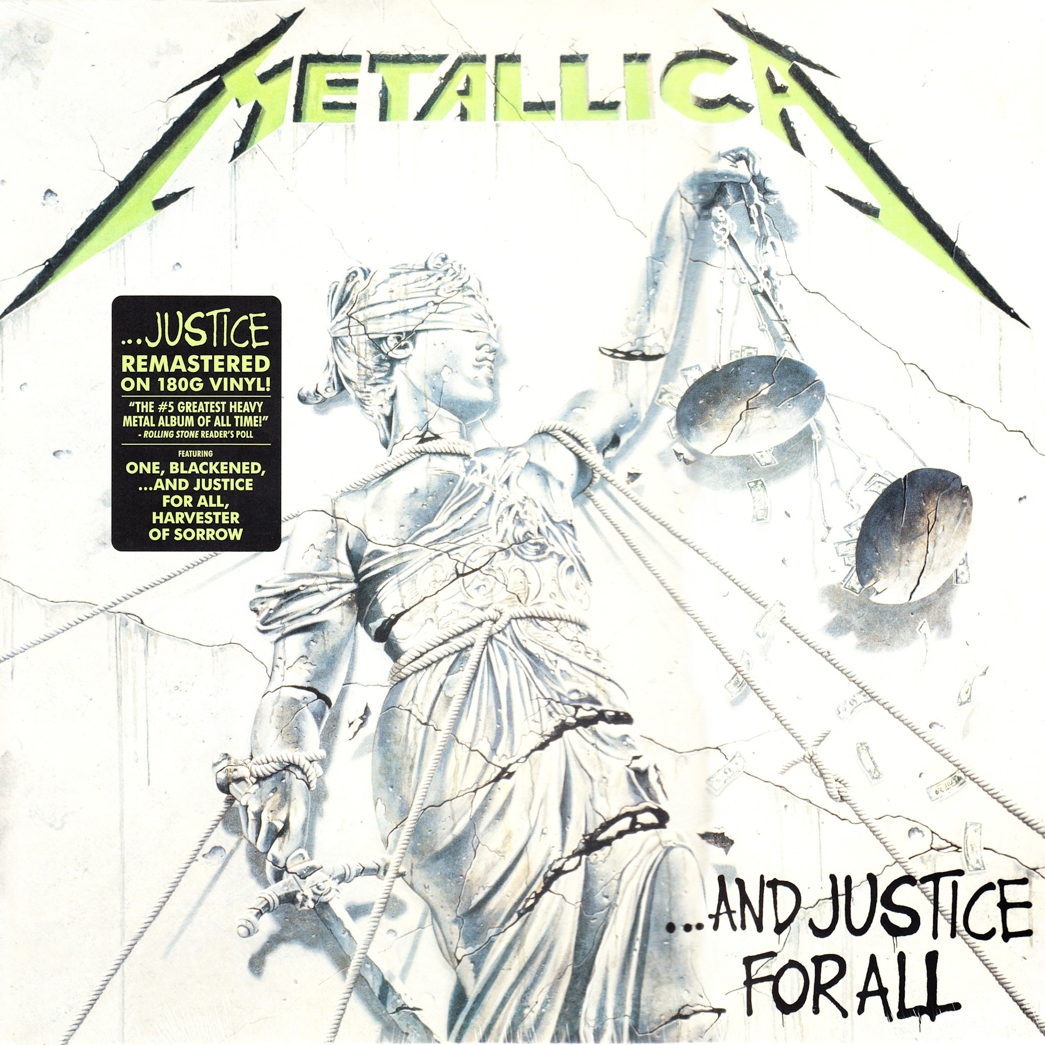 Metallica - ...And Justice For All 2LP (2022 Reissue, Blackened)