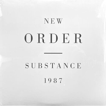 New Order – Substance 2LP (2023 Reissue, Compilation, Factory)