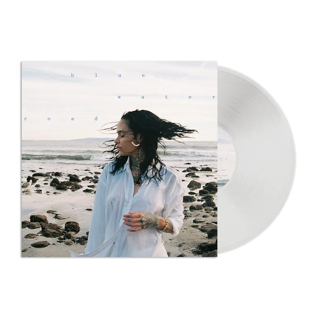 Kehlani – Blue Water Road LP (2022, Crystal Colored Vinyl, Tsunami Mob)