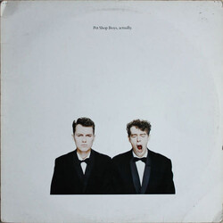 (VINTAGE) Pet Shop Boys - Actually LP [NM](1987,Canada)