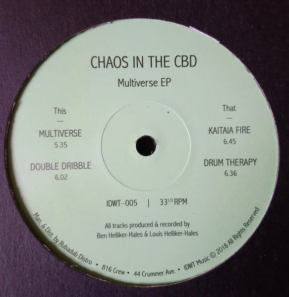 Chaos In The CBD – Multiverse EP 12" (2026 Repress, In Dust We Trust)