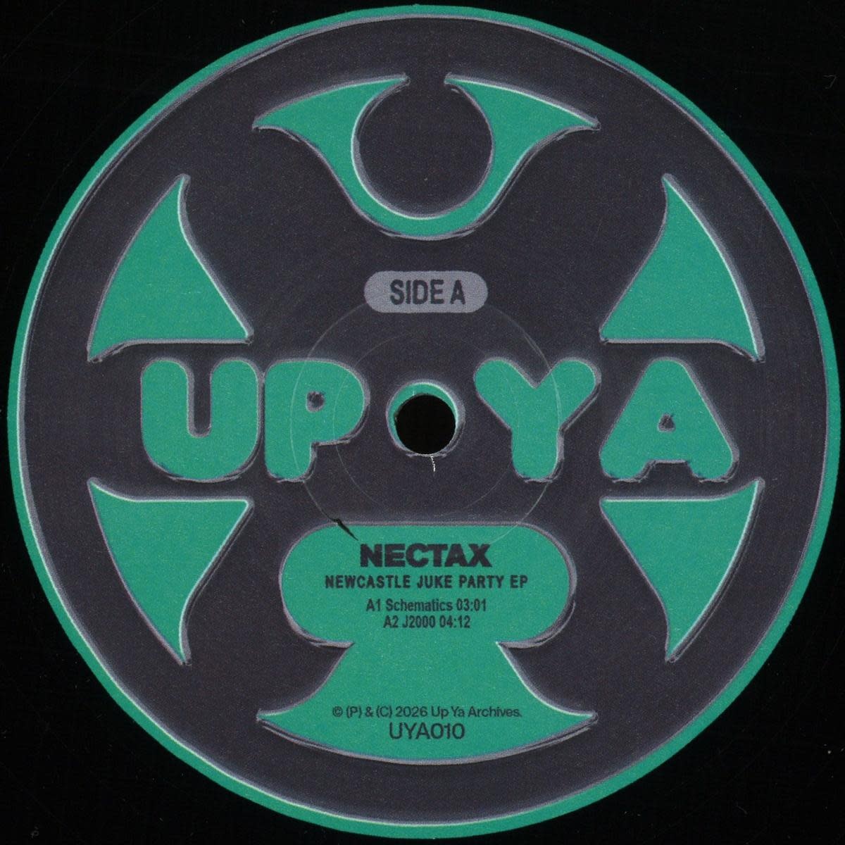 Nectax – Newcastle Juke Party EP 12" (2026, Up Ya Archives)