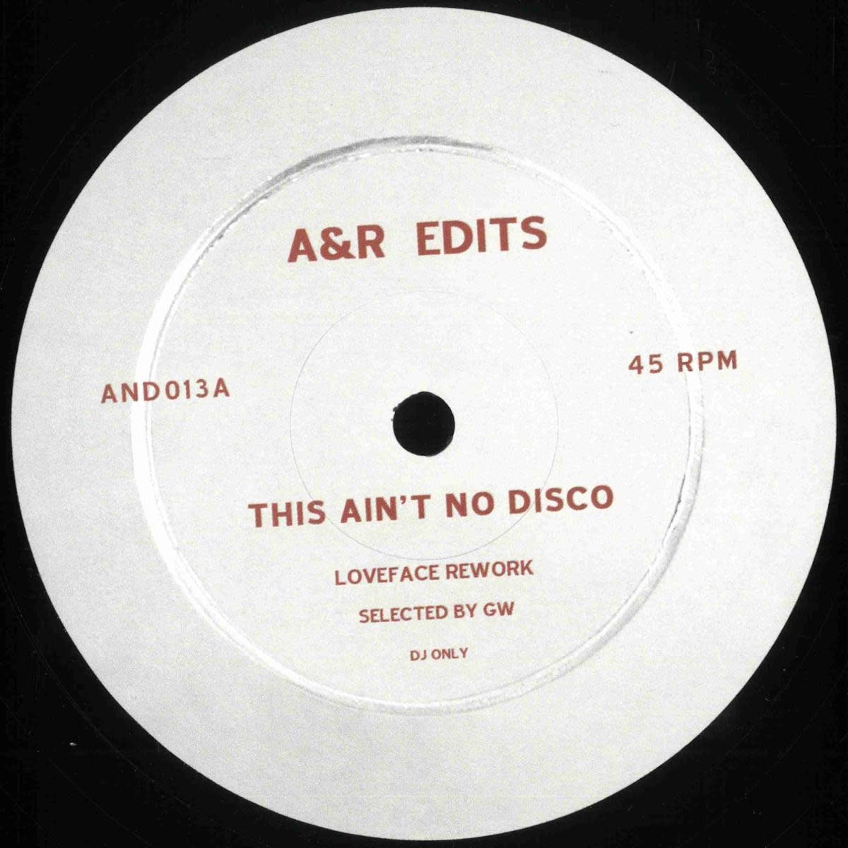 Loveface / Misiu – This Is Ain't No Disco / Tarot 12" (2026, A&R Edits)