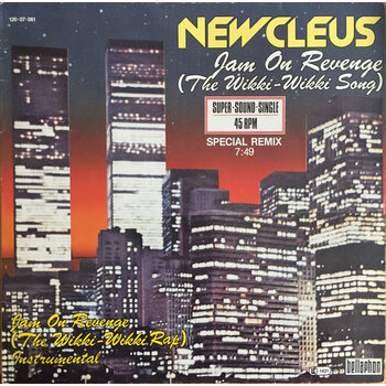 (VINTAGE) Newcleus - Jam On Revenge (The Wikki-Wikki Song) 12" SINGLE [VG](1983,Germany)