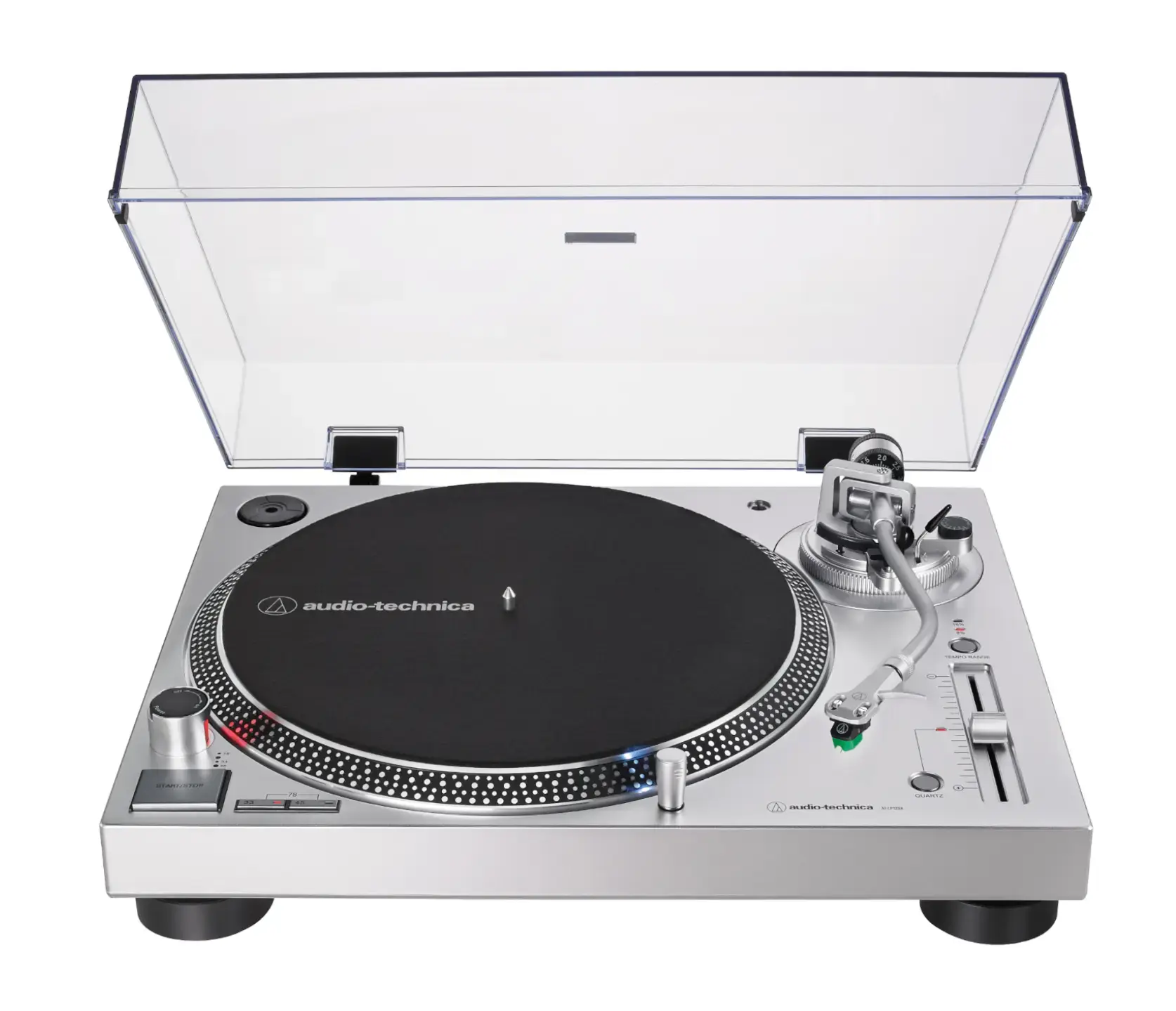 Audio-Technica AT-LP120XUSB Direct Drive Turntable SILVER